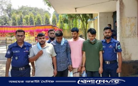 নওগাঁয় সংঘবদ্ধ ধর্ষণের অভিযোগে এসিল্যান্ডের চালকসহ গ্রেপ্তার ৪