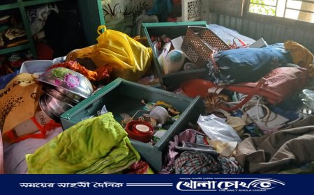 শ্রীনগরে দিনদুপুরে বসতবাড়িতে দুর্ধর্ষ চুরি, লাখ টাকার মালামাল লুট