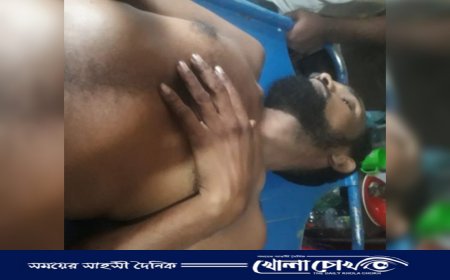 ফরিদপুরে গরু চোরকে আটক করে পুলিশে সোপর্দ করেছে জনগণ