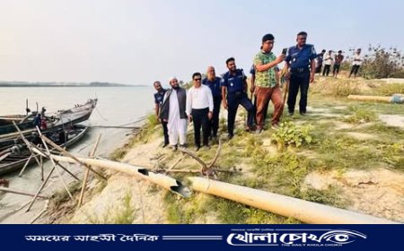 আলফাডাঙ্গায় অবৈধ বালু উত্তোলনে দুই ব্যবসায়ীকে ৪ লাখ টাকা জরিমানা