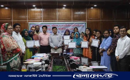 বেরোবিতে আন্তঃবিভাগ ক্রীড়া প্রতিযোগিতার সনদপত্র বিতরণ