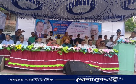 ৩১ দফা কর্মসূচি প্রচারে বাড়ৈখালী ইউনিয়ন বিএনপির বিশাল সমাবেশ