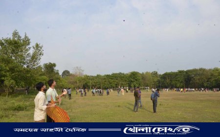 বেরোবিতে চৈত্র সংক্রান্তি উপলক্ষে ঘুড়ি উৎসব