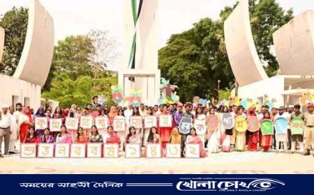 পাঁচ বছর পর কুবিতে বর্ণাঢ্য আয়োজনে বাংলা নববর্ষ উদযাপন