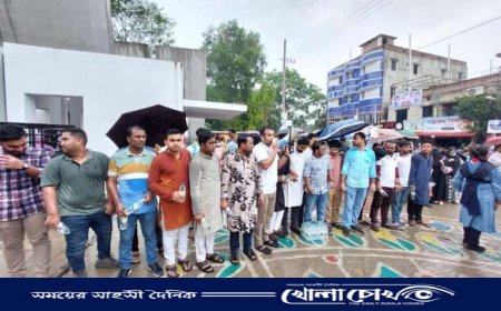 ভর্তিচ্ছুদের পাশে কুবি ছাত্রদল