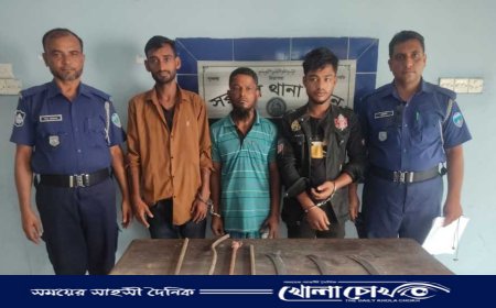সরাইলে ডাকাতির প্রস্তুতিকালে গ্রেপ্তার ৩