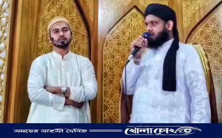 বরিশালের আগৈলঝাড়ায় হিন্দু দন্ত চিকিৎসকের ইসলাম ধর্ম গ্রহণ