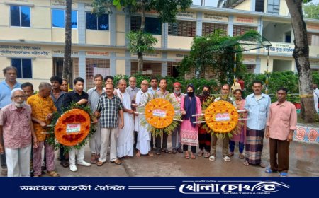 ফরিদপুরে অষ্ট শহীদদের স্মরণে শ্রদ্ধাঞ্জলি অনুষ্ঠান
