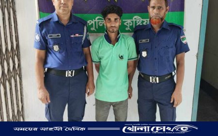 খোকসায় ইয়াবাসহ এক মাদক বিক্রেতা আটক