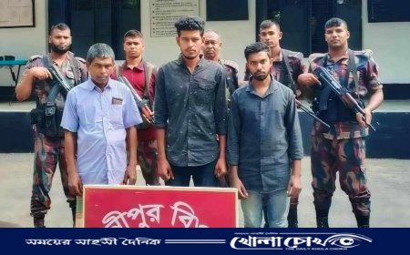 মহেশপুর সীমান্তে নারী-শিশুসহ ১১ বাংলাদেশি আটক