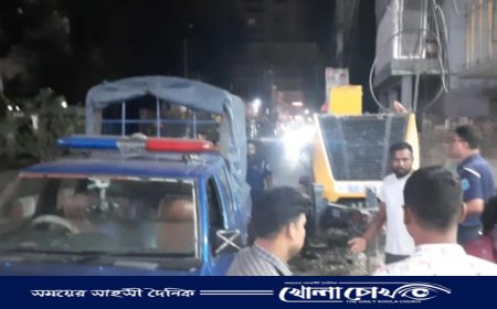 ফরিদপুরে নাহার গার্ডেন ভবন নির্মাণ বন্ধ, বিদ্যুৎ সংযোগ বিচ্ছিন্ন করল প্রশাসন