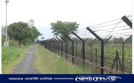 আখাউড়ায় বিএসএফ’র গুলিতে বাংলাদেশি আহত