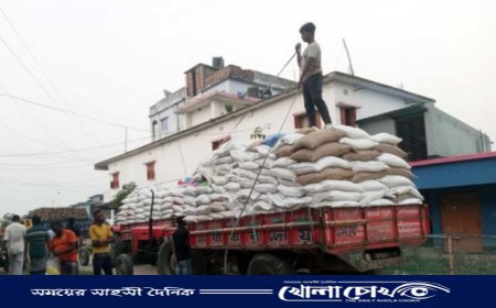নওগাঁয় ২৯ হাজার ৩১০ কেজি সরকারি চাল জব্দ