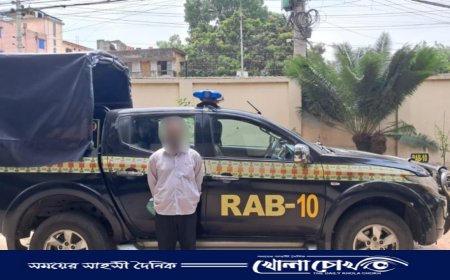 ধর্ষণ ও হত্যার মামলার আসামি মমরেজ খালাসী গ্রেফতার