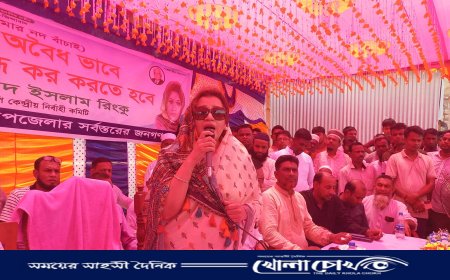 কুমার নদ থেকে বালু উত্তোলনকারীদের বিরুদ্ধে কঠোর হুঁশিয়ারি শামা ওবায়েদের