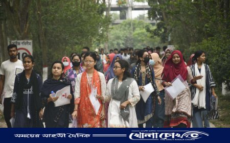 বেরোবিতে রাজশাহী বিশ্ববিদ্যালয়ের ‘সি’ ইউনিটের ভর্তি পরীক্ষা অনুষ্ঠিত