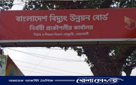 রাজস্ব আদায়ে নজির গড়েছে চৌমুহনী বিক্রয় ও বিতরণ বিভাগ