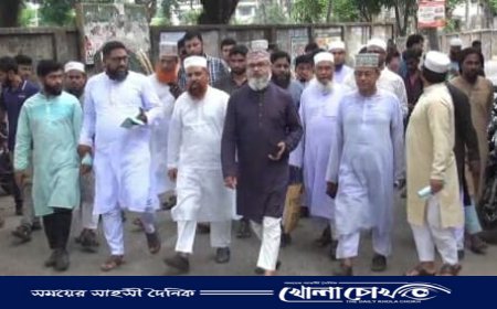 মাসুদ সাঈদীর আদর্শে ১৬ জন সনাতন ধর্মাবলম্বীর জামায়াতে ইসলামীতে যোগদান