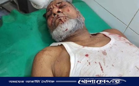 কোম্পানীগঞ্জে সৌদি প্রবাসীর বাড়িতে ডাকাতি, গৃহকর্তা কুপিয়ে আহত