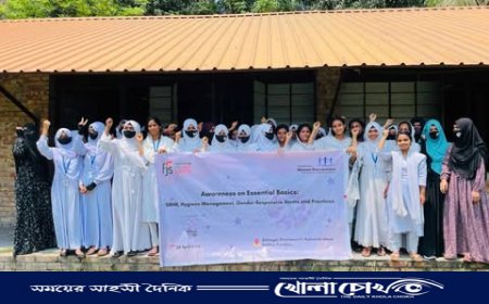 ফরিদপুরের সালথায় লিঙ্গভিত্তিক সহিংসতা ও ঋতুস্রাব স্বাস্থ্য সচেতনতা নিয়ে সেমিনার