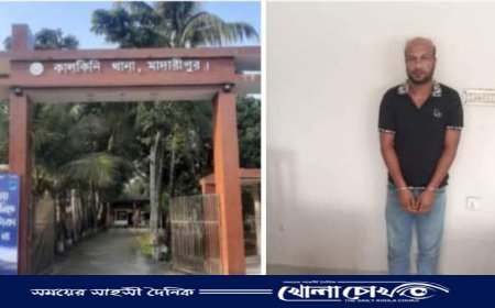 র‌্যাব-পুলিশের অভিযানে কালকিনির হাতকড়াসহ পলাতক আসামি গ্রেফতার