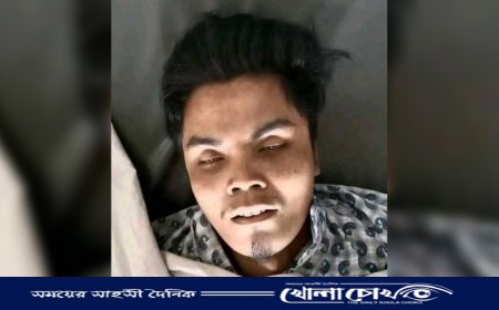 ছুটি না পেয়ে কাজ করতে গিয়ে প্রাণ হারালেন উৎপল