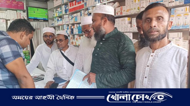সালথায় জামায়াতের গণসংযোগ ও লিফলেট বিতরণ