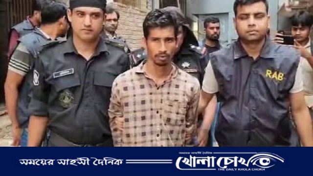আশুলিয়ায় সন্ত্রাসী মাসুদ আটক, বিদেশি পিস্তল ও দেশীয় অস্ত্র উদ্ধার