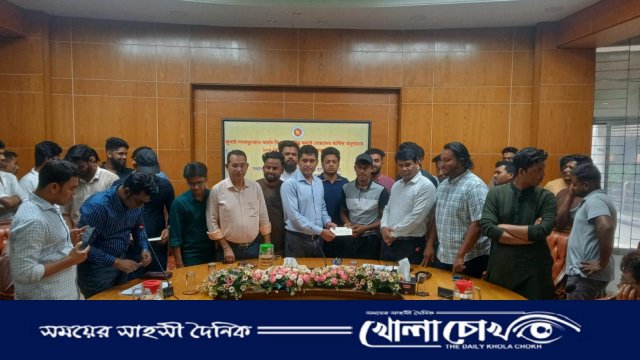 ফরিদপুরে জুলাই গণঅভ্যুত্থানে আহতদের আর্থিক অনুদান বিতরণ