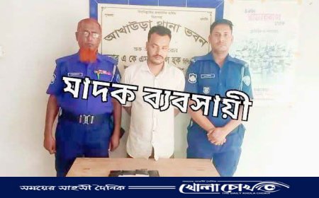 আখাউড়ায় সাবেক স্বর্ণ ব্যবসায়ী নারায়ণ দেবনাথ ইয়াবাসহ গ্রেপ্তার