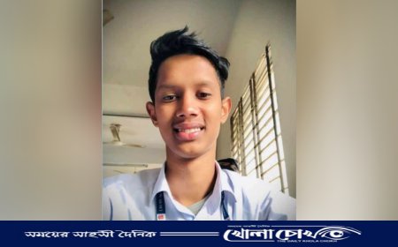 বাড়ি ফেরা হলো না কলেজ ছাত্র জিসানের