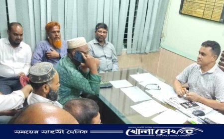 আখালিয়া নদী পুনঃখনন: ফুলবাড়িয়ায় মতবিনিময় সভা অনুষ্ঠিত