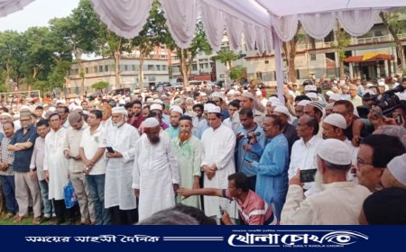 বীর মুক্তিযোদ্ধা মাসুদ হোসেনের রাষ্ট্রীয় মর্যাদায় দাফন সম্পন্ন