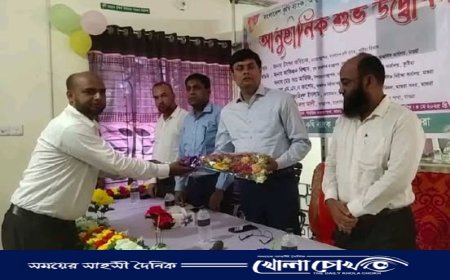 মাগুরায় কৃষি ব্যাংক আমুরিয়া বাজার শাখার নতুন ভবনের শুভ উদ্বোধন