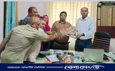 মাগুরা সদরে কৃষিবিদ তোজাম্মেল হক নতুন কৃষি অফিসার হিসেবে দায়িত্ব গ্রহণ