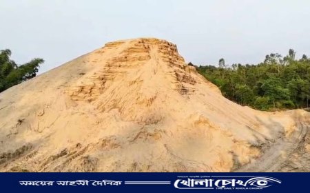 লামায় জব্দকৃত বালু নিলাম ঘিরে আপত্তি, স্বচ্ছতা নিয়ে প্রশ্ন