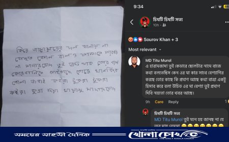 শ্রীনগরে শ্রমিকদল নেতাসহ ছেলেকে ফেসবুকে হত্যার হুমকি