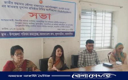 জাতীয় শুদ্ধচার কৌশল বাস্তবায়নে কর্মপরিকল্পনা ২০২৪-২০২৫ অনুষ্ঠিত