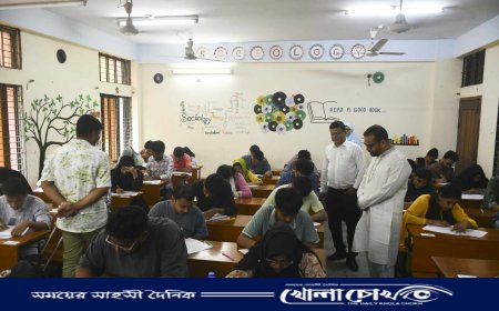 বেরোবিতে গুচ্ছভুক্ত বিশ্ববিদ্যালয়ের ‘এ’ ইউনিটের ভর্তি পরীক্ষা অনুষ্ঠিত