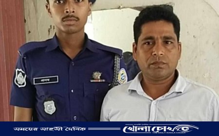 বিস্ফোরক মামলায় যুবলীগ নেতা মামুন হাওলাদার গ্রেপ্তার