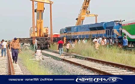 ভাঙ্গায় ১৪ ঘণ্টা পর ট্রেন চলাচল স্বাভাবিক, যাত্রীরা নিরাপদ