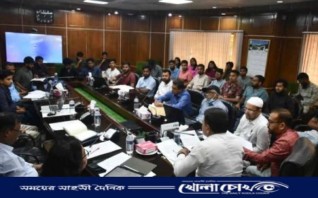 বেগম রোকেয়া বিশ্ববিদ্যালয়ে একাডেমিক মাস্টারপ্ল্যান প্রণয়নে বিশেষজ্ঞদের মতবিনিময় সভা