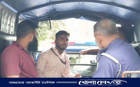 কিশোরগঞ্জে পেশাগত দায়িত্ব পালনের সময় বিএমএসএফ সভাপতির গ্রেপ্তার