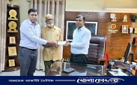 আত্মকর্মসংস্থানে ঋণ সহায়তা পেলেন মুক্তিযোদ্ধা