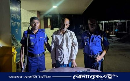 আলফাডাঙ্গায় যৌথবাহিনীর অভিযানে মাদক সম্রাট রবি ঘোষ গ্রেফতার