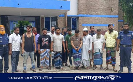 সদরপুরে যৌথবাহিনীর অভিযানে ১৫ জন গ্রেপ্তার