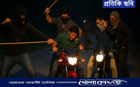 রাণীনগরে সড়কে রশি দিয়ে পথরোধ, চার ব্যবসায়ীকে মারধর করে দুটি মোটরসাইকেল ছিনতাই