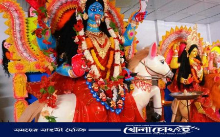 মাগুরায় ঐতিহ্যবাহী ‘মা’ দয়াময়ী পূজা অনুষ্ঠিত