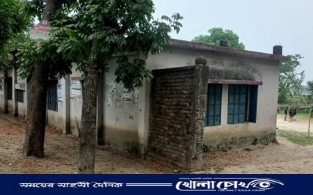নয় দশকে উন্নয়নের ছোঁয়া লাগেনি ফরিদপুরের ঐতিহ্যবাহী ১৮ নং জুঁঙ্গুরদী প্রাথমিক বিদ্যালয়ে