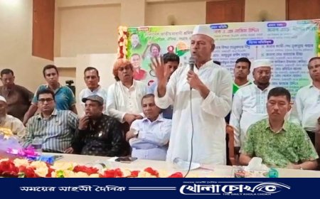 মহান মে দিবস ও শ্রমিক দলের ৪৬তম প্রতিষ্ঠাবার্ষিকীতে কাপ্তাইয়ে আলোচনাসভা